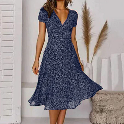 Zavando | Leichte Sommerkleid | Midi