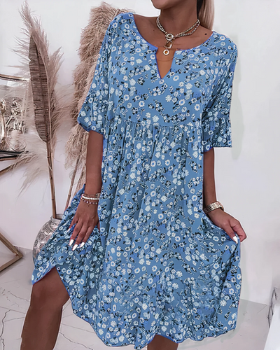 Zavando | Luftige Sommerkleid | Midi