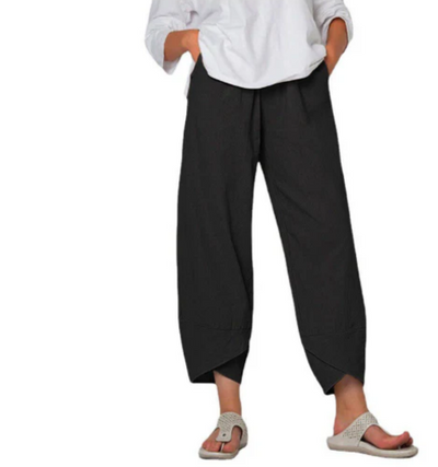 Zavando | Damen Sommer Weite Hosen | Leichtgewicht
