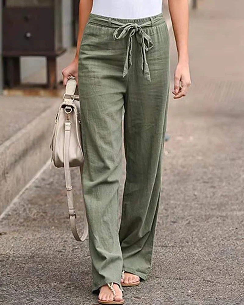 Zavando | Damen Größen Weite Hose