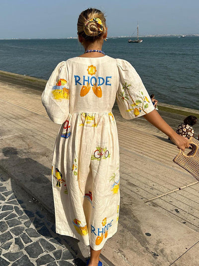 Zavando - Schmeichelhaftes Sommerkleid