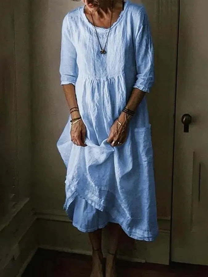 Zavando - Leinenkleid für Frauen