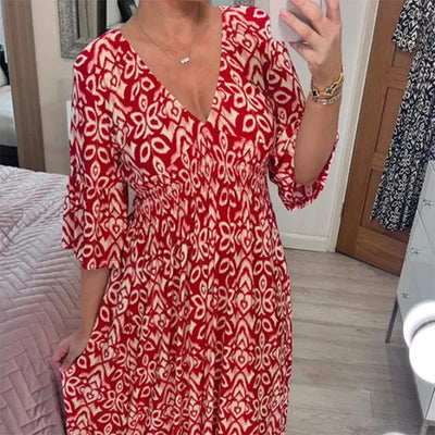 Zavando - Breezy Charm Sommerkleid