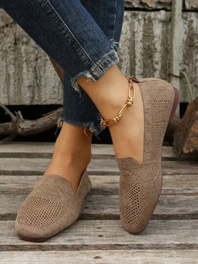 Zavando – Luxus Rutschfeste Ballerinas für Damen mit Atmungsaktiven Komfort