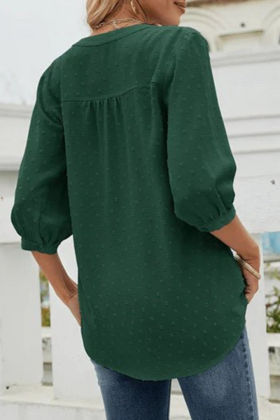 Zavando | Damen Elegant Oberteile | Weiß Top
