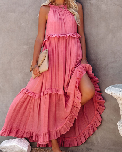 Zavando | Elegantes Sommerkleid | Maxi
