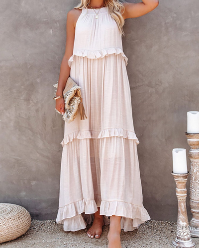 Zavando | Elegantes Sommerkleid | Maxi