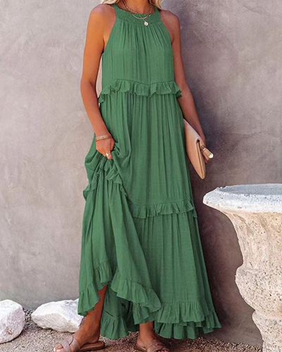 Zavando | Elegantes Sommerkleid | Maxi