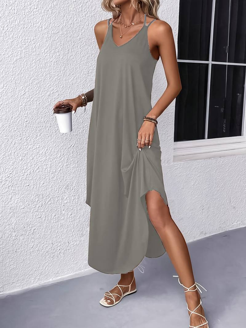 Zavando | Strand Sommerkleid | Midi