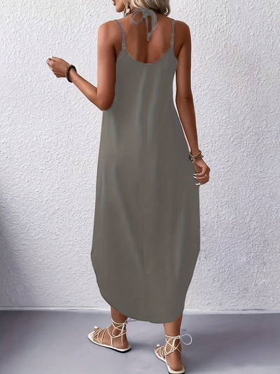 Zavando | Strand Sommerkleid | Midi