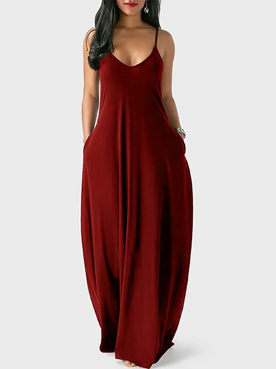 Zavando | Strand Sommerkleid | Midi