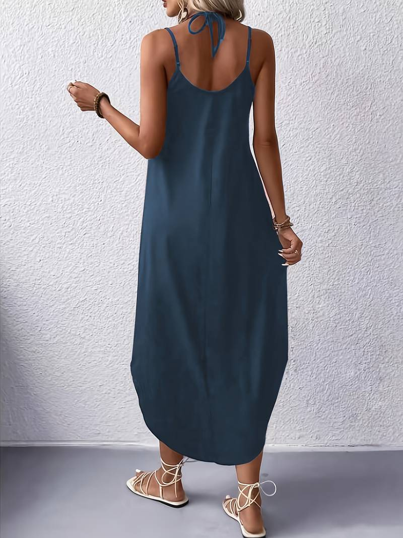 Zavando | Strand Sommerkleid | Midi