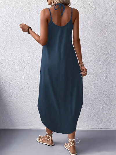 Zavando | Strand Sommerkleid | Midi