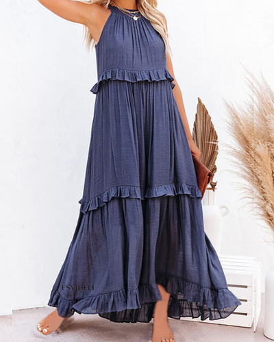 Zavando | Elegantes Sommerkleid | Maxi