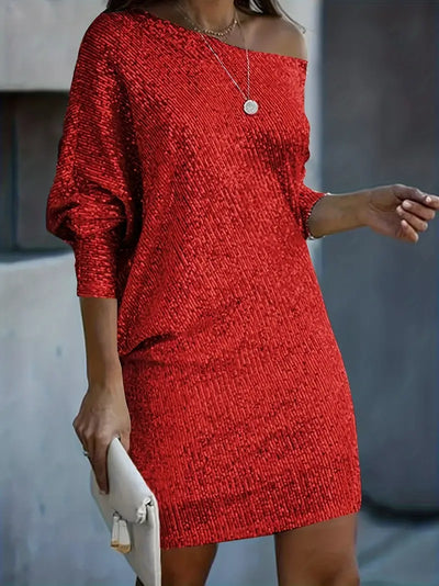 Partykleid Mit Einer Schulter Für Damen | Mini