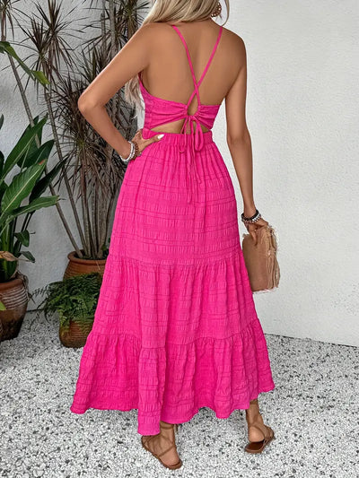 Zavando – Neckholderkleid aus Baumwolle