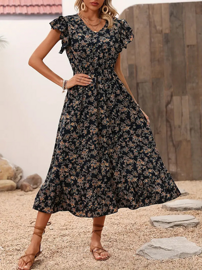 Zavando | Festliche Sommerkleid | Midi