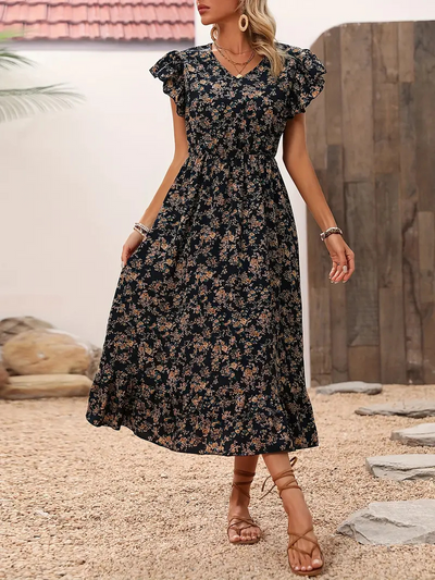 Zavando | Festliche Sommerkleid | Midi