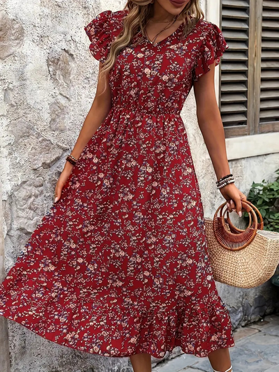 Zavando | Festliche Sommerkleid | Midi