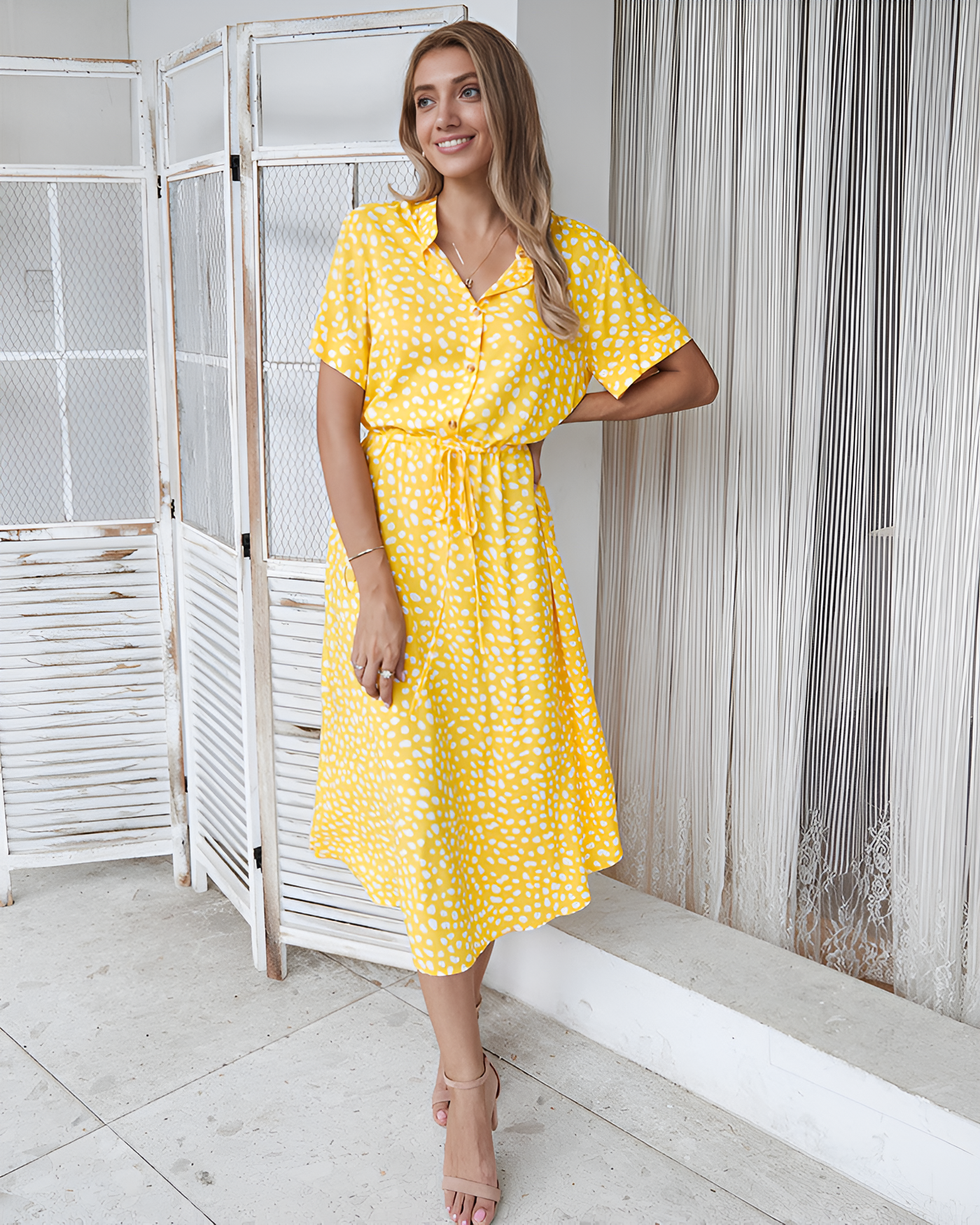 Zavando - Flattering Bohemian-Inspired Design Dress