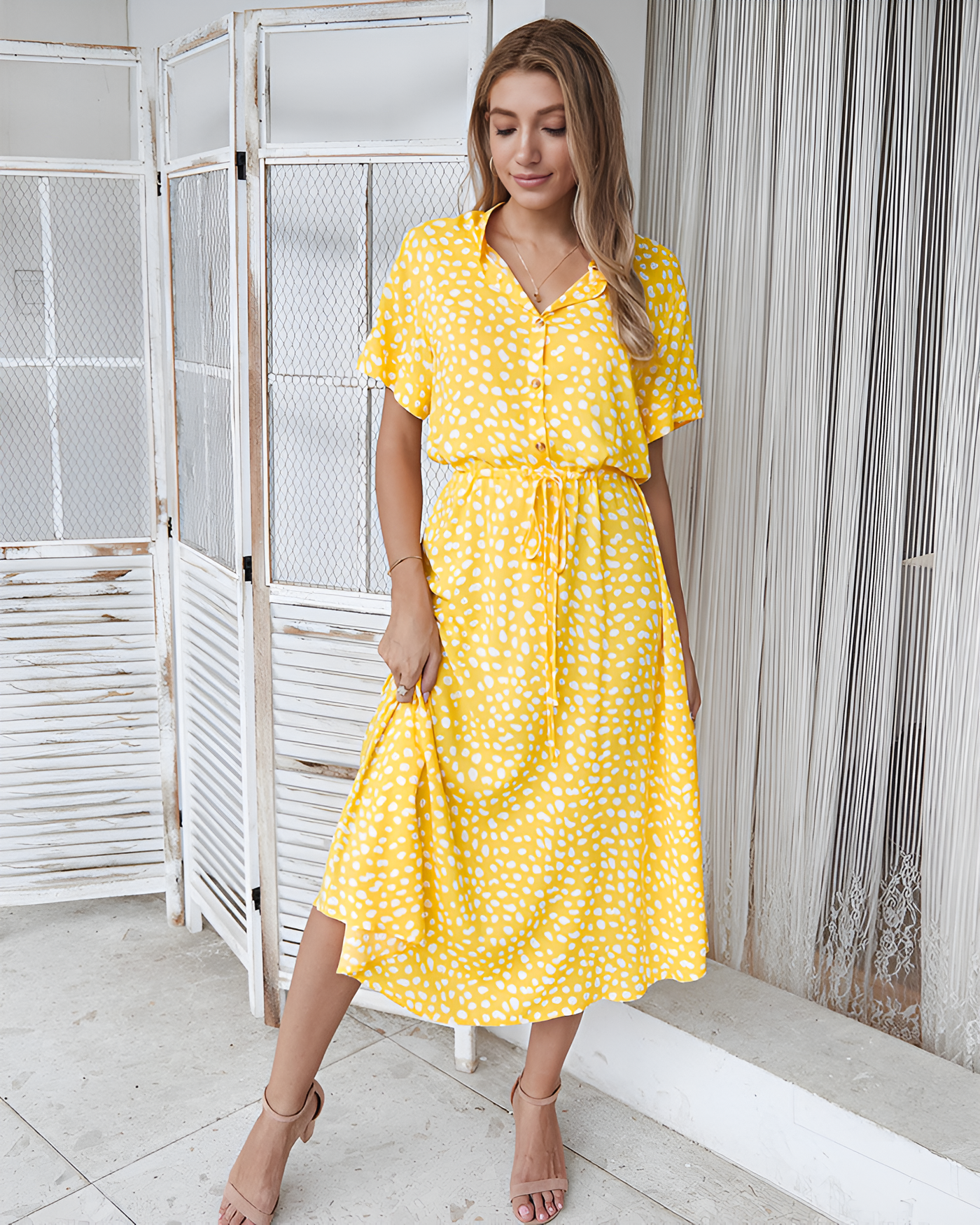 Zavando - Flattering Bohemian-Inspired Design Dress