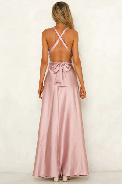 Zavando | Hochzeitsgast Kleid Festliche | Maxi