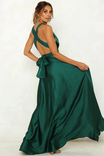 Zavando | Hochzeitsgast Kleid Festliche | Maxi