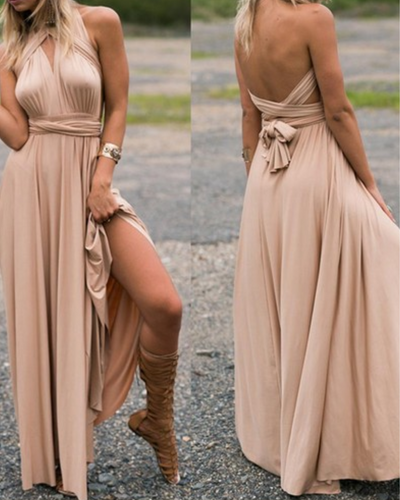 Zavando | Hochzeitsgast Kleid Elegante | Maxi