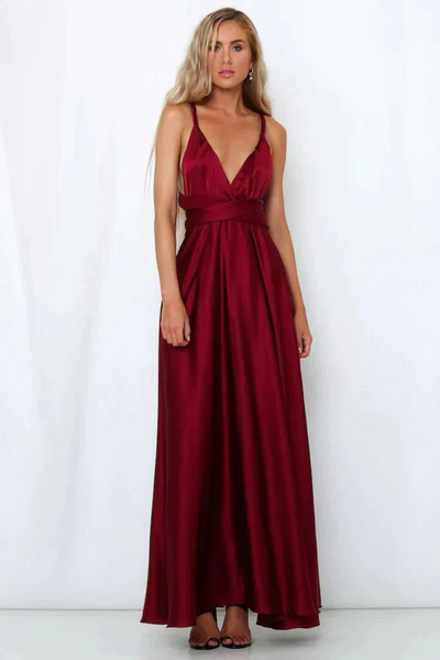Zavando | Hochzeitsgast Kleid Festliche | Maxi