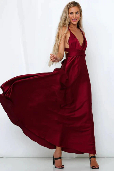 Zavando | Hochzeitsgast Kleid Festliche | Maxi