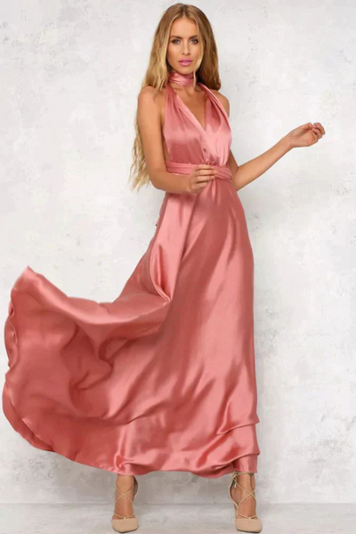 Zavando | Hochzeitsgast Kleid Festliche | Maxi