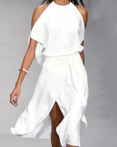 Zavando | Hochzeitsgast Wickelkleid | Midi