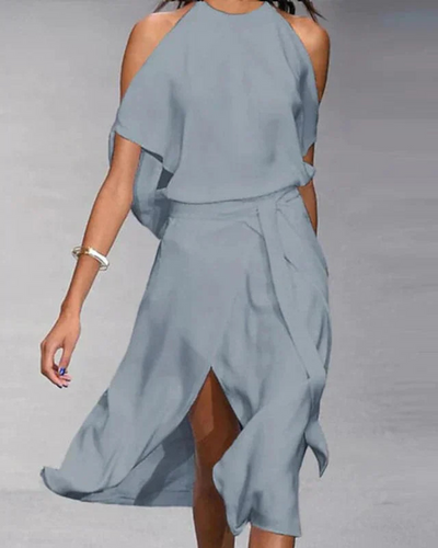 Zavando | Hochzeitsgast Wickelkleid | Midi