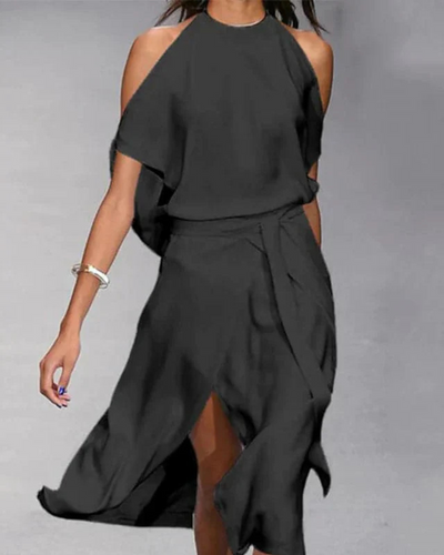 Zavando | Hochzeitsgast Wickelkleid | Midi