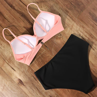 Zweiteiliges Bikini Set Für Den Sommer Für Damen | Hohe Taille