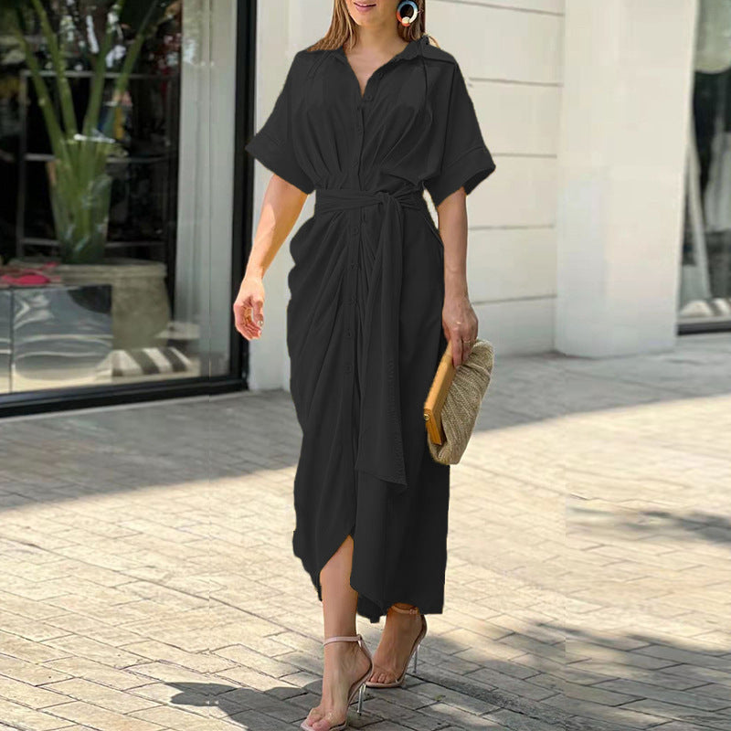 Zavando - Stilvoll lässig langes Kleid