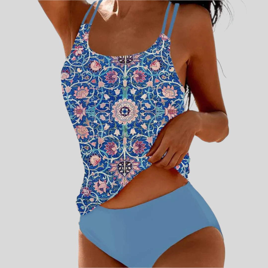 Zavando | Damen Leichte Tankini | Satz