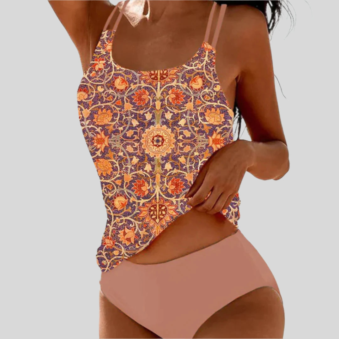 Zavando | Damen Leichte Tankini | Satz