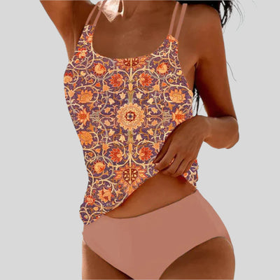 Zavando | Damen Leichte Tankini | Satz