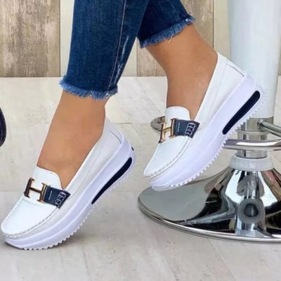 Zavando | Damen Elegante Rutschfeste Schuhe | Casual