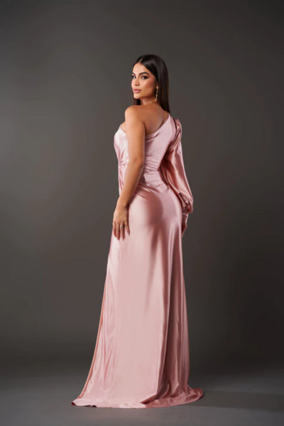 Elegantes Abendkleid Mit Einer Schulter Für Damen
