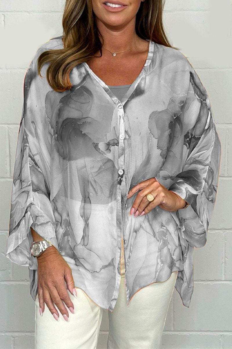 Bluse Mit Blumenmuster Für Damen | Sommer
