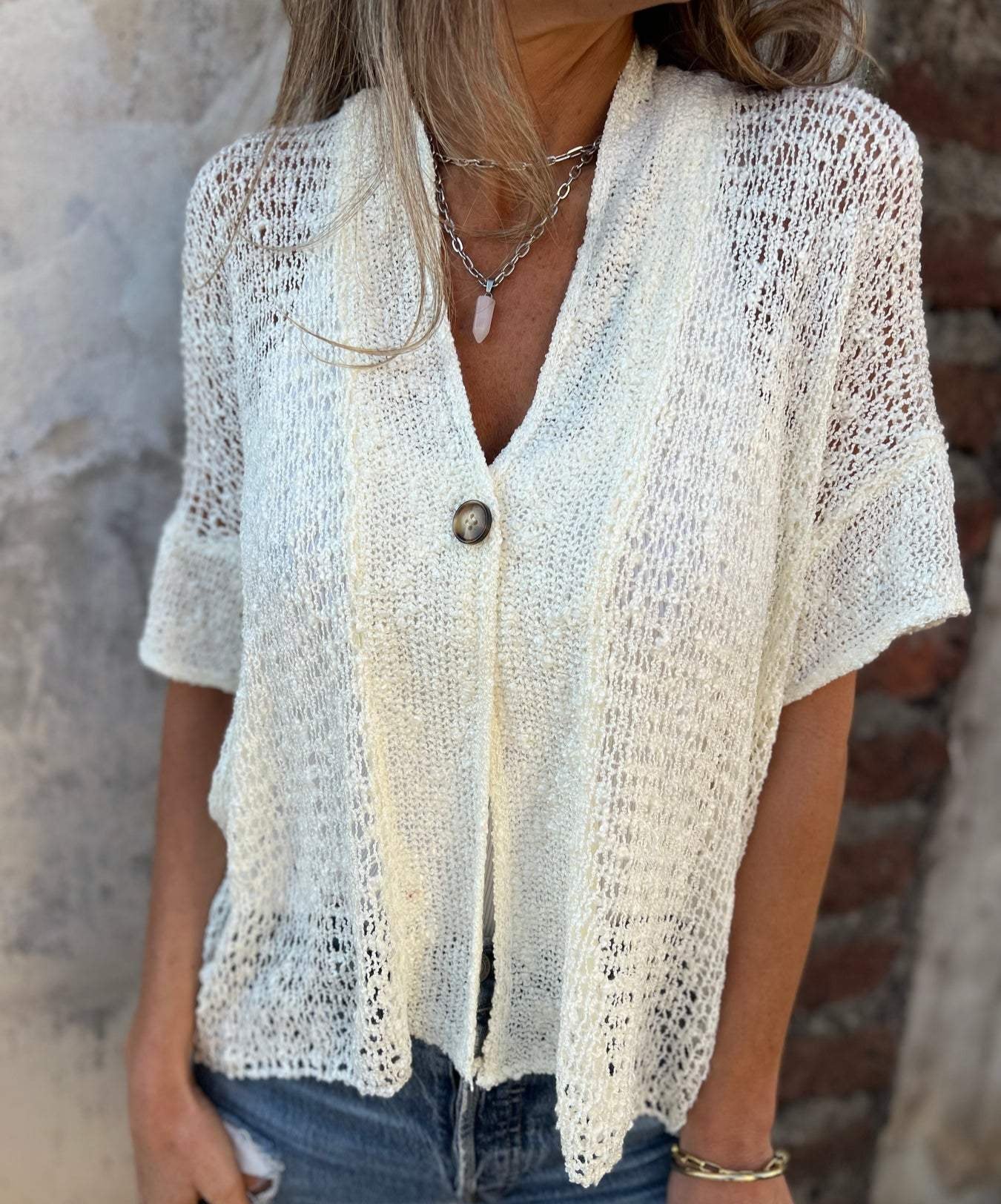 Zavando – Leichtgewicht eleganter Sommercardigan für Damen