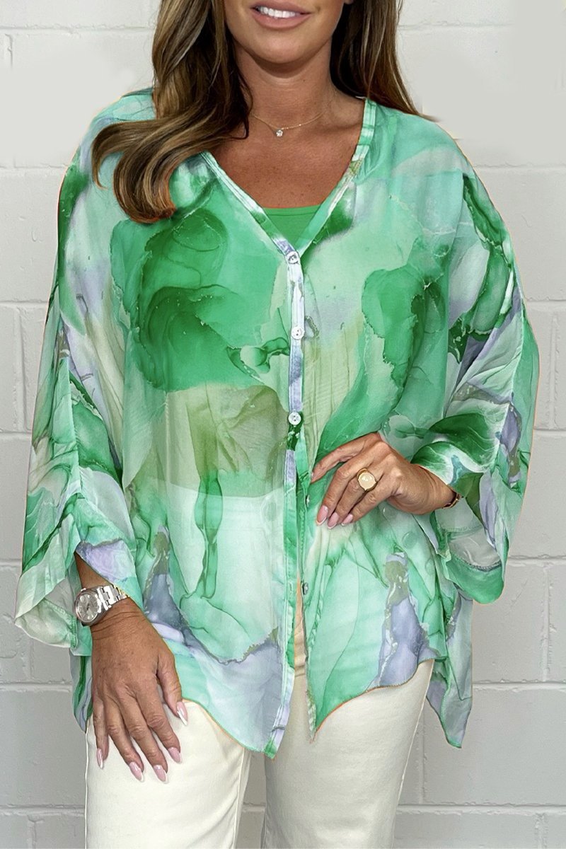 Bluse Mit Blumenmuster Für Damen | Sommer