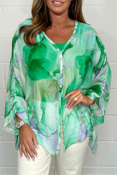 Bluse Mit Blumenmuster Für Damen | Sommer