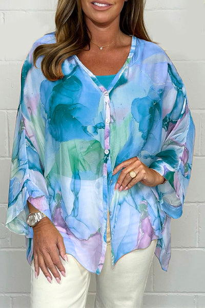 Bluse Mit Blumenmuster Für Damen | Sommer