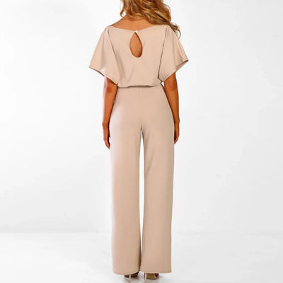 Sommer Jumpsuit Mit Weitem Bein Für Damen | Elegant