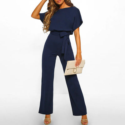 Sommer Jumpsuit Mit Weitem Bein Für Damen | Elegant