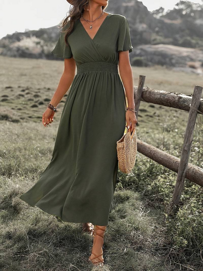 Zavando | Leicht Sommerkleid | Midi