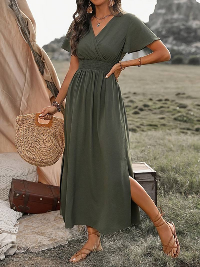Zavando | Leicht Sommerkleid | Midi